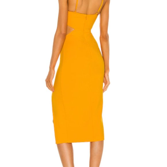 Revolve - Haydon Dress in Canary Yellow - Size Small - Picture 2 of 3